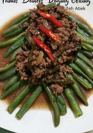 Foto resep Tumis Buncis Daging Giling