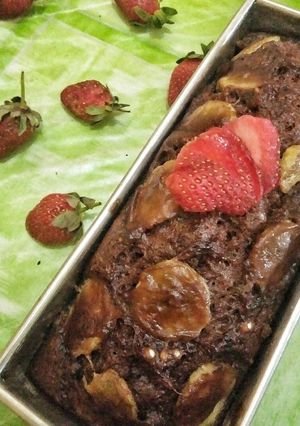 Foto resep Banana chocho brownies (bahan praktis)