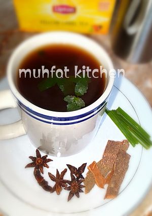 Black tea ainihin hoton girkin