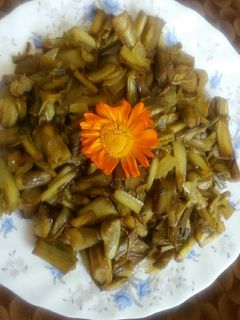 عکسی از دستور خوراک کنگر
