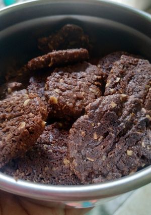 Foto resep Cookies oat tanpa oven tanpa telur