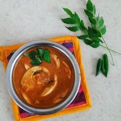 A picture of Nadan Mutta Curry.