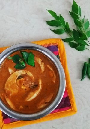 A picture of Nadan Mutta Curry.