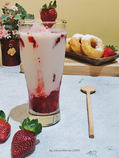 Foto resep Korean Strawberry Milk