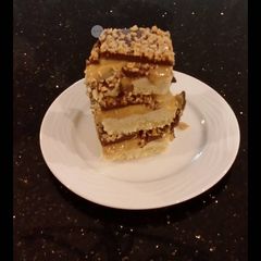 A picture of Millionaire Bars (Caramel Shortbread Bars).