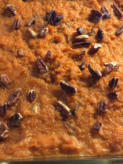 A picture of Mashed maple sweet potatoes.