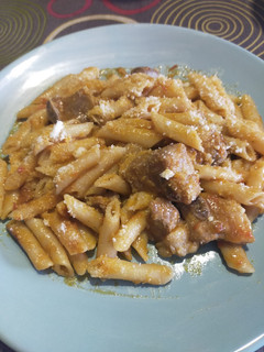 Una foto de Macarrones con costilla en Olla GM Deluxe