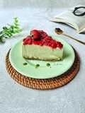 Matcha Cheese Pudding