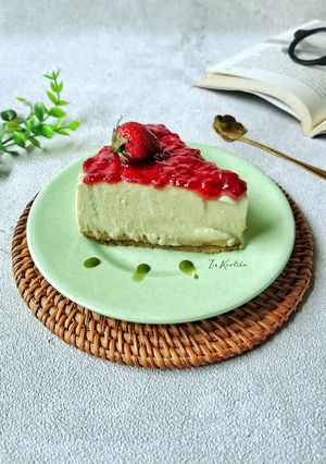 Foto resep Matcha Cheese Pudding