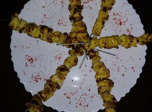 صورة لوصفة بروشات شيش طاووق 😋👌🏻