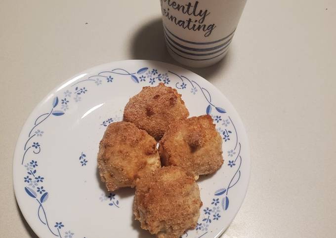 Air Fryer Cinnamon Biscuit Bites