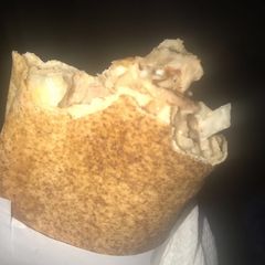 Homemade shawarma A picture of Homemade shawarma.