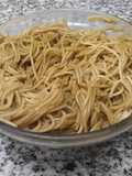 Ensalada fideos con soja