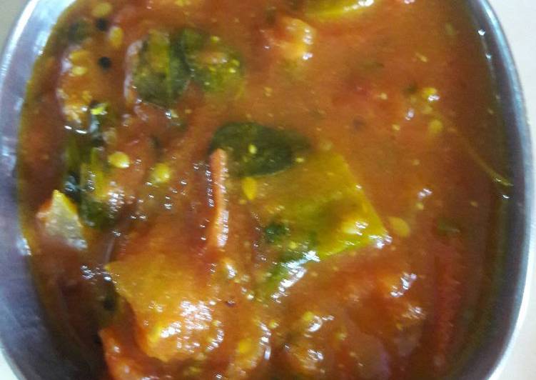 Tomato mirchi chutney