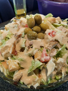 عکسی از دستور سالاد سزار