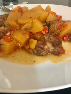 Una foto de Estofado patata con ternera Crockpot