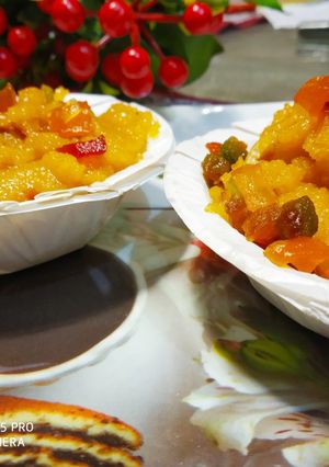 A picture of Poha Sheera.