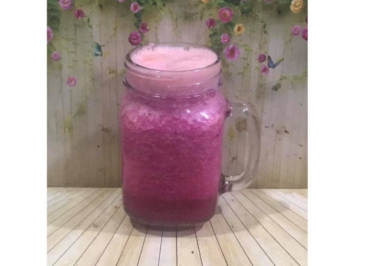 Cara Gampang Menyiapkan Diet Juice Cauliflower Sunkist Dragon Fruit Cucumber Apple Pear, Menggugah Selera