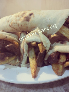 Sandwich 🥪🥪 din anta da shawarma bread ainihin hoton girkin