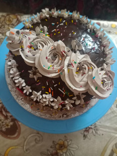 A picture of Chocolate fudge cake.