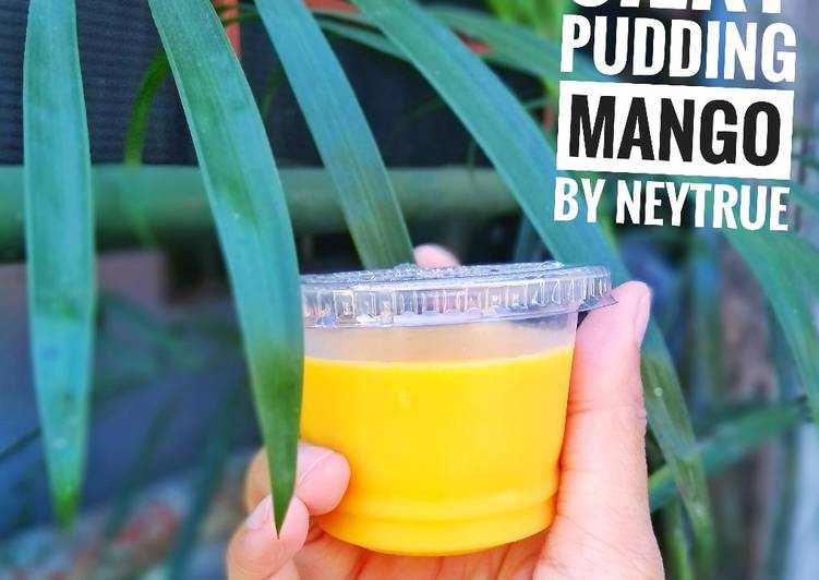 Rahasia Membuat Silky Pudding Mango, Lezat Sekali