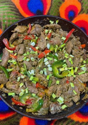صورة لوصفة كبده غنم