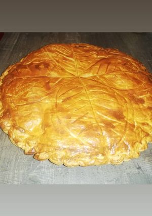 Une photo de Galette des rois crème amande