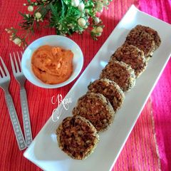A picture of Mix Sprouts Kebabs.