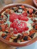 Higos con yogurt y conejo