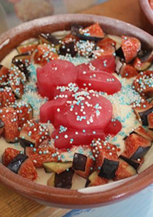 Foto principal de Higos con yogurt y conejo