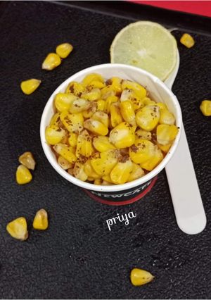 A picture of Chatpati Sweet Corn Chaat.