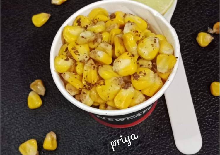 Easiest Way to Prepare Super Quick Homemade Chatpati Sweet Corn Chaat Cooking Basics for Newbies