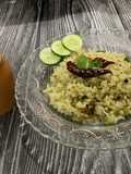 Poha Avalakki and Dam Tea