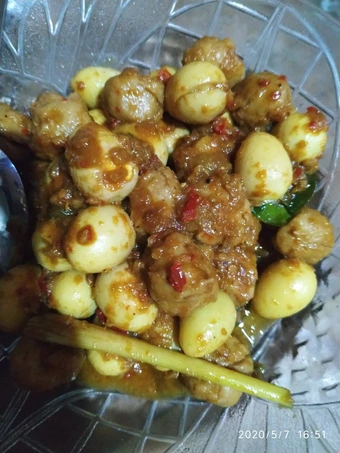 Cara Mudah Menyiapkan Resep Pentol mercon telur puyuh yang Bikin Ngiler Anti Ribet, Sempurna