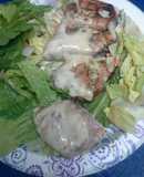 Stuffed ham salad