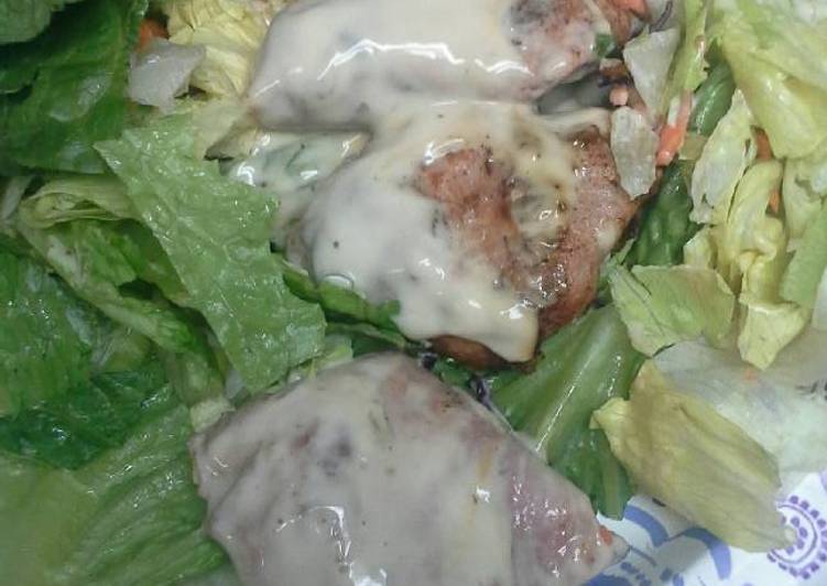 Stuffed ham salad