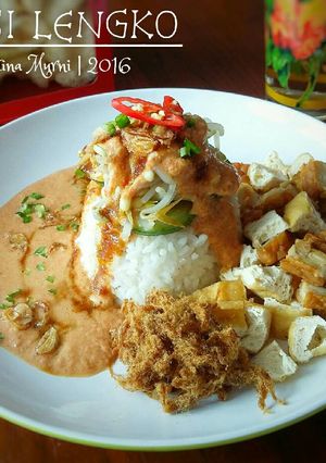 Foto resep Nasi lengko cirebon