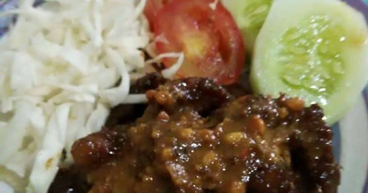Resep Sate goreng kambing 💓 oleh Sii Trias - Cookpad