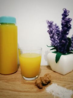 Foto resep Jamu beras kencur simple