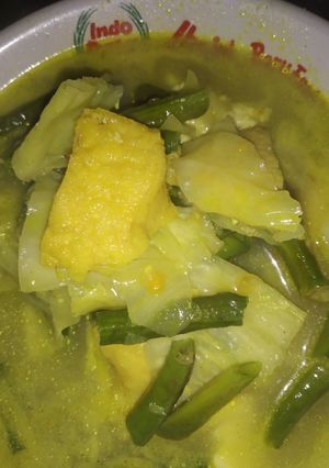 Foto resep Sayur lodeh kacang panjang