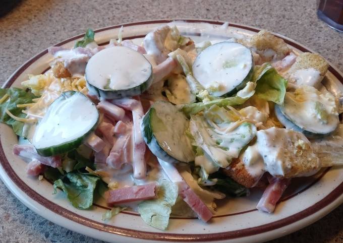 Garden Salad w/ Ham