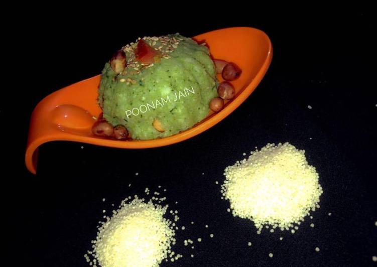 Haryali samak upma