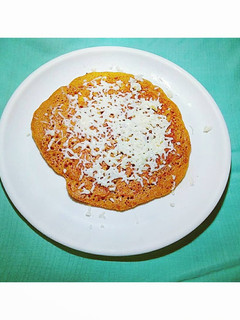 இன் டோ வெஸ்டர்ன் பான் கேக் (Indho western pancake recipe in tamil) செய்முறை முக்கிய புகைப்படம்