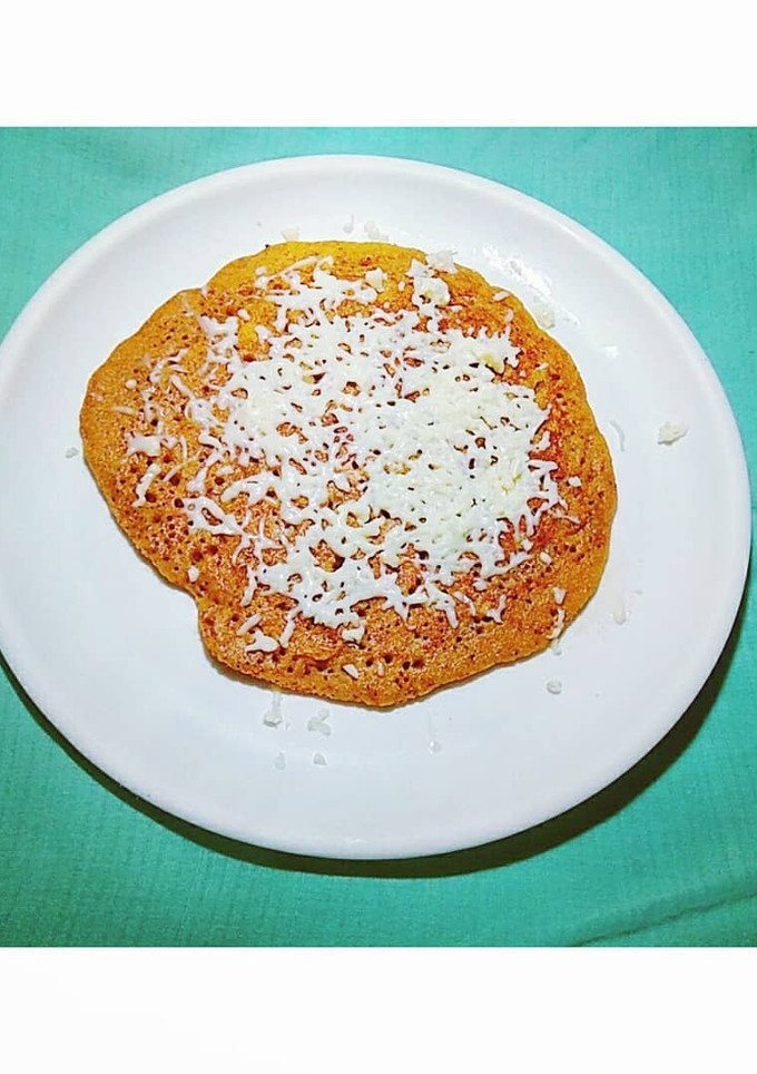 இன் டோ வெஸ்டர்ன் பான் கேக் (Indho western pancake recipe in tamil) செய்முறை முக்கிய புகைப்படம்