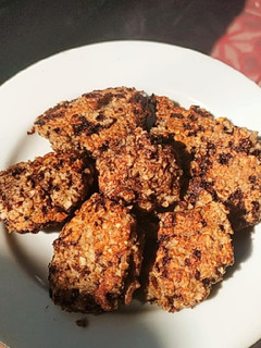 Foto resep Cemilan Diet #1 Oatmeal Banana Cookies (No Oven)