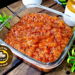A picture of Instant Sweet And Sour Tomato Chutney Ten Minute Sauce Recipe.