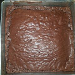 Chocolate fudge brownies A picture of Chocolate fudge brownies.