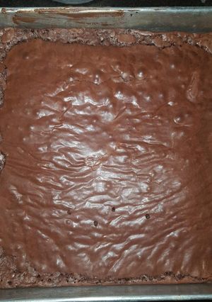 A picture of Chocolate fudge brownies.