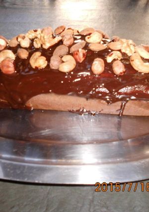 Una foto de Budín de chocolate