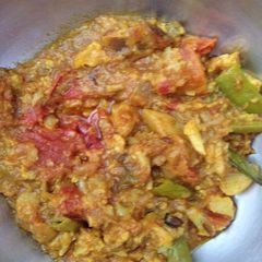 A picture of Mix sabzi.